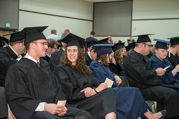 College of Language and Letters Convocation in the Manwaring Center Ballroom.