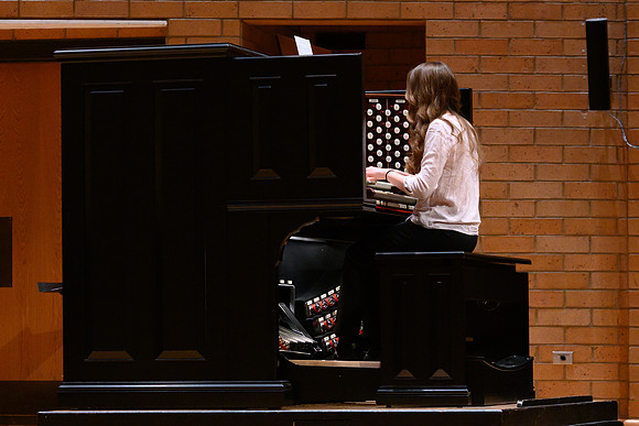 BYU-Idaho students and members of the Rexburg community gather to sing new hymns that have been written by the BYU-Idaho Community. (Students, Faculty/Staff,Community)