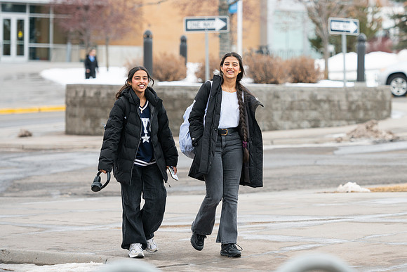 Students on Campus - Feb 2025