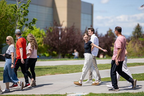 Students on Campus - May 2025