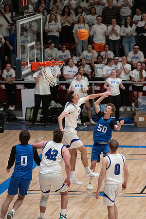 BYUI vs BYU Basketball Game - Feb 2025