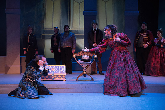 Center Stage presents a performance of Shakespeare's "A Winter's Tale." Fall Semester.