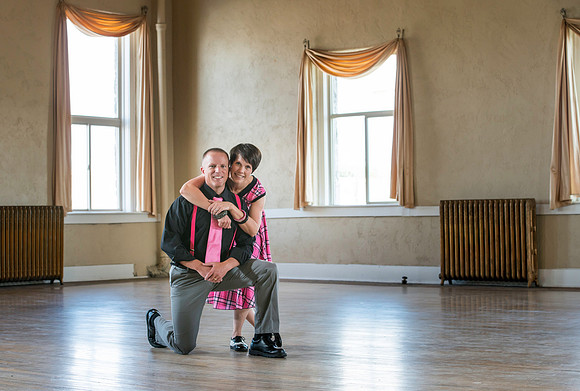 Online recruiting marketing photos. Adam & Jennifer Anderson