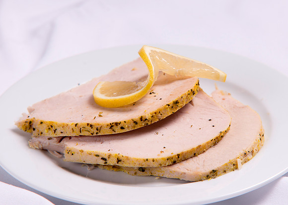 Food Service Catering Menu item. Lemon Kissed Roast Turkey
