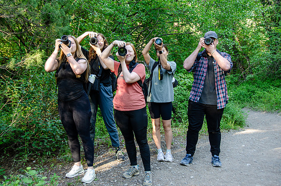 Photo Excursion: hike to Lower Palisades Lake.