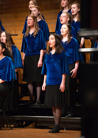 Hymn Festival held at the Barrus Concert Hall in the Snow Performing Arts Center.