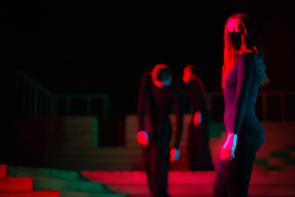 BYU-Idaho theatre department dress rehearsal of Shakespeare's Henry V.