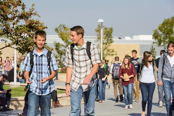 First day of school, Fall Semester, September 2014