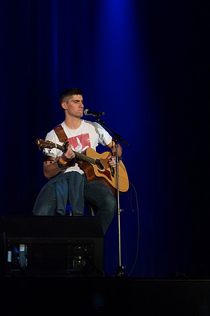 Get Connected puts on talent show for new students.