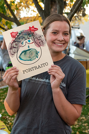 The Rexburg community celebrating the harvest of the potatoes through different activities at the Rexburg Tabernacle.
