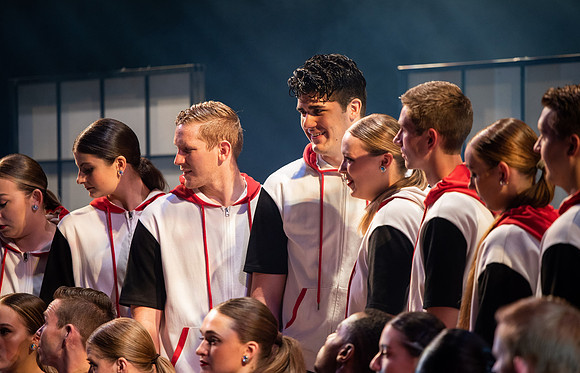 BYUI students dance in Extravadance during the Spring 2021 semester.
