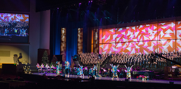 BYU-Idaho Choirs and Orchestra perform at A BYU-Idaho Christmas Concert featuring The King Singers.