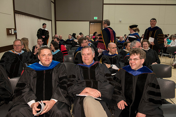 College of Language and Letters Convocation in the Manwaring Center Ballroom.