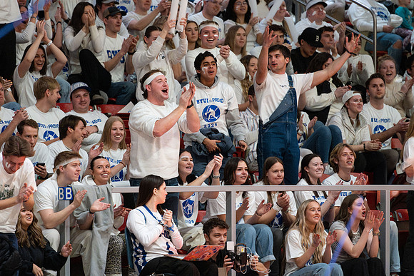 BYUI vs BYU Basketball Game - Feb 2025
