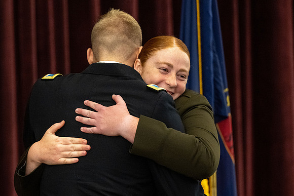 BYU-Idaho's, Reserve Officers' Training Corps Commissioning ceremonies.