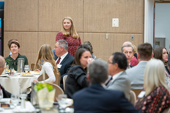 Eliza R. Snow Society, Evening of Honors, honoring Kevin Call for his years of service to the Arts.