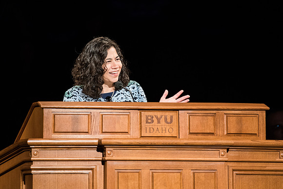 BYU-Idaho Devotional. Guest Speaker Reyna Aburto, Second Counselor in the General Relief Society. Spring Semester
