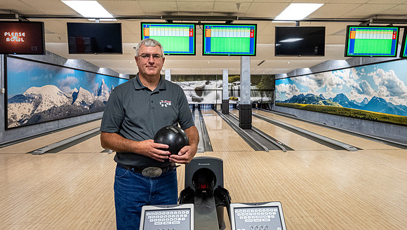 Strike Zone Bowling Supervisor, Harold Rose.