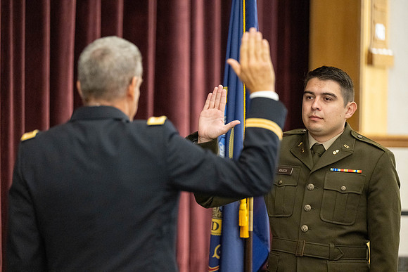 BYU-Idaho's, Reserve Officers' Training Corps Commissioning ceremonies.