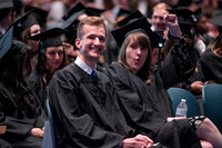 Graduates during convocation for the College of Performing and Visual Arts.