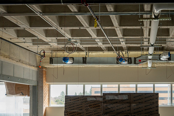 Mckay Library Construction - Apr 2025