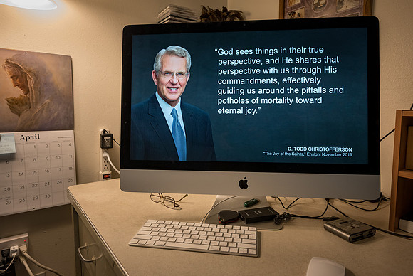Elder Dale G Renlund, member of the Quorum of the Twelve Apostles, and his wife spoke to BYU-Idaho for devotional. It was a live broadcast out of Salt Lake City, Utah.