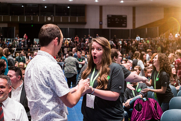 BYU-Idaho students gather together to learn how to discover their passion, tell their story and network effectively.