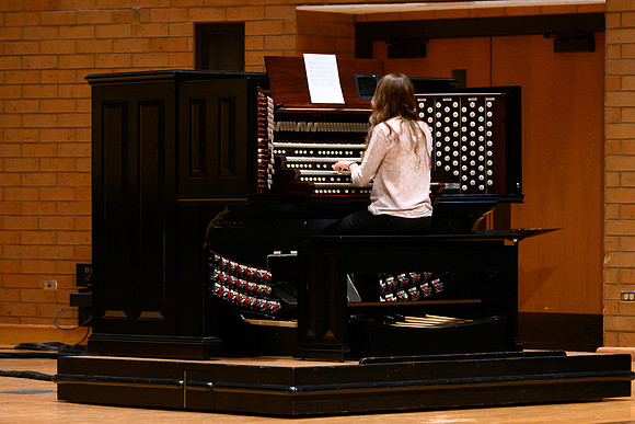 BYU-Idaho students and members of the Rexburg community gather to sing new hymns that have been written by the BYU-Idaho Community. (Students, Faculty/Staff,Community)