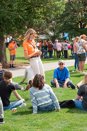 BYUI students return to campus for the Fall 2021 semester. New Freshman participate in Get Connected with their I-Groups on move-in day.