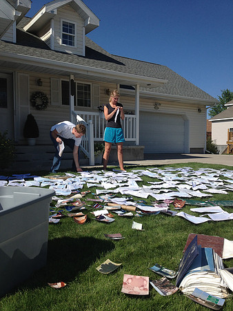July 15, 2014 Over an inch of rain in less than an hour created a flash flood through Rexburg streets, through a few BYU-Idaho buildings and also flooded several students basement apartments. The even