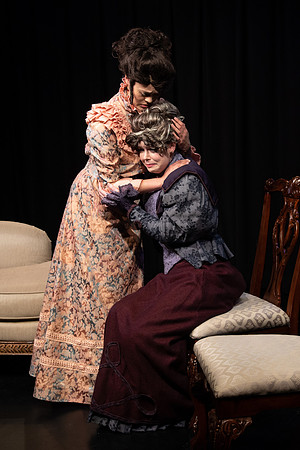 Promo pictures for the Theatre Department production, "Cherry Orchard". Winter 2020.