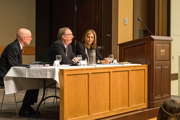 BYU-Idaho Devotional Luncheon with Elder Vern P. Stanfill, General Authority, Seventy.