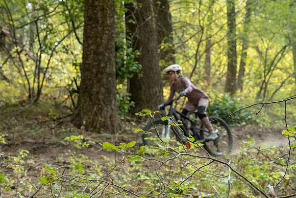 Media Creation Team mountain biking.