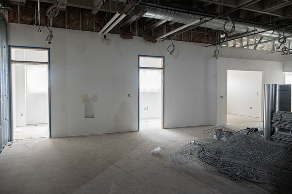 McKay Library Remodel Progress - April 2025