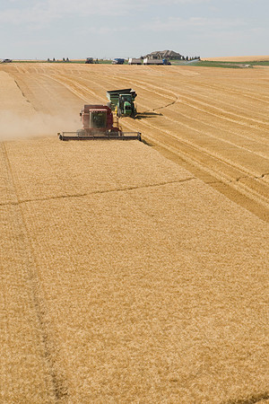 Aerial photos of Idaho agriculture