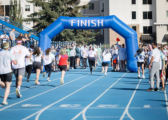 BYUI Color Run During Spirit Week