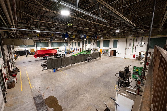 Interior of the Agricultural Engineering Building (AGM)