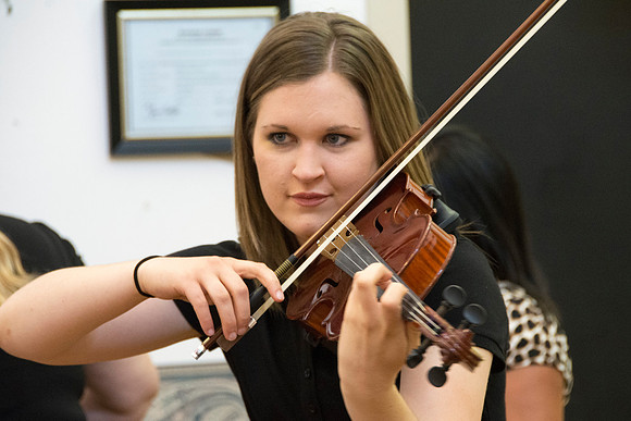 Dancers visit a Convalescent Center in Green River Wyoming.