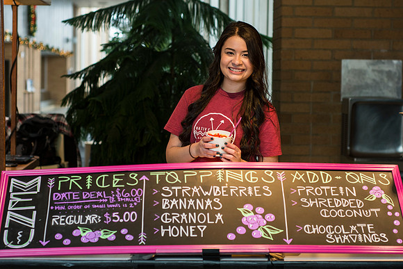 ative Craze is BYU-Idaho's first ever student run healthy Açaí company. After blending the Açaí with bananas and blueberries to create the base, while offering toppings such as str