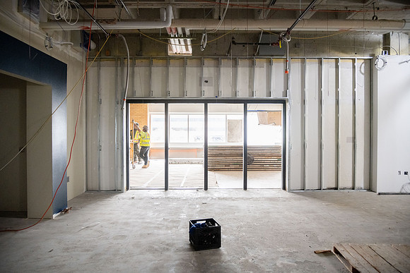 McKay Library Remodel Progress - April 2025