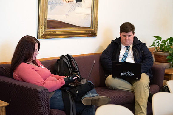 Students in the Education Deparment learn how to effectively use technology in their classrooms during a Teacher Education Technology Conference.