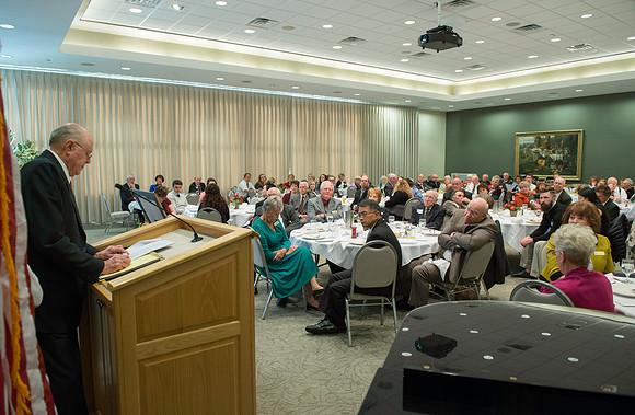 Nov, 9 2014, Ed and Arlene Williams were honored at Emeritus Breakfast.