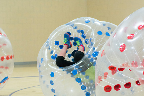 IBC group, Bumper Sportz, offers a fun activity where you get to wear a Zorb ball and play soccer with your friends.