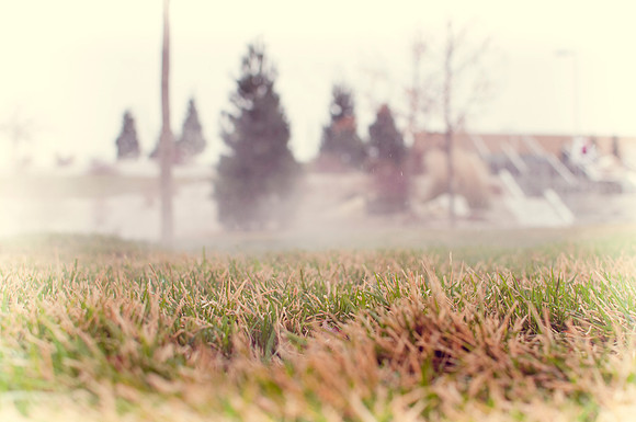 Cloudy weather and the lack of sunshine made the first Monday back from Thanksgiving break a little gloomy. However, it created an incredible opportunity to see campus in a different perspective.