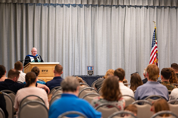 ROTC Commissioning Ceremony at BYUI