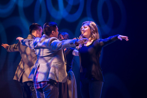 Dance group, Fantastic Four, give an upbeat and refreshing routine.