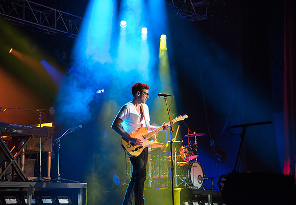 Songwriter and Singer, Mat Kearney, performs at BYU-Idaho.