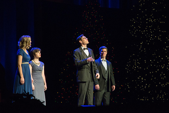 BYU-Idaho Choirs and Orchestra perform at A BYU-Idaho Christmas Concert featuring The King Singers.