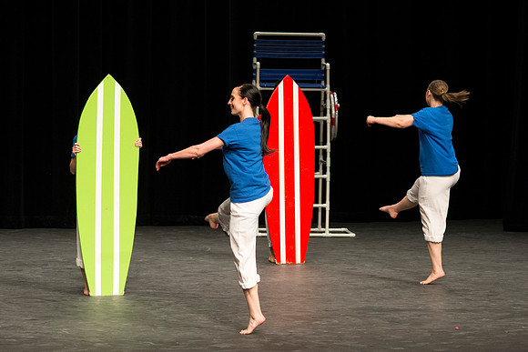 Dance performance in Green River Wyoming.