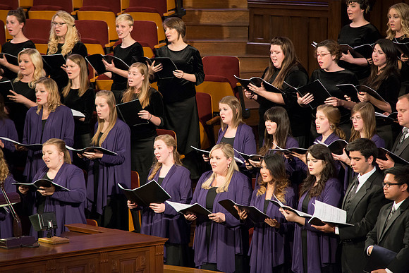The BYU-Idaho Music department presents "How Beautiful Upon the Mountains", sacred music composed by Daniel Gawthrop, performed in SLC.